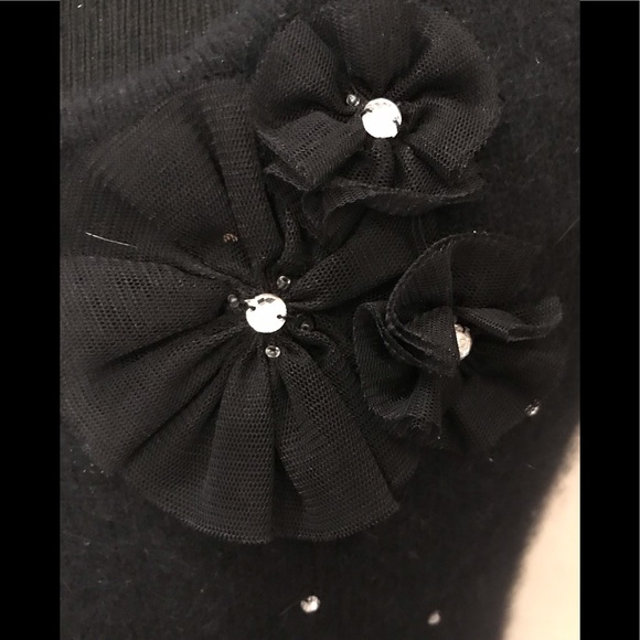 NEW BLACK TWIGGY ANGORA SzXL TOP - Picture 3 of 5